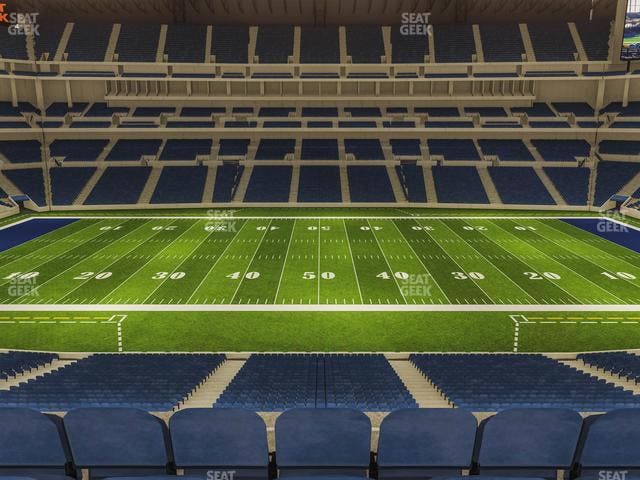 Lucas Oil Stadium - Section 313 Seat View