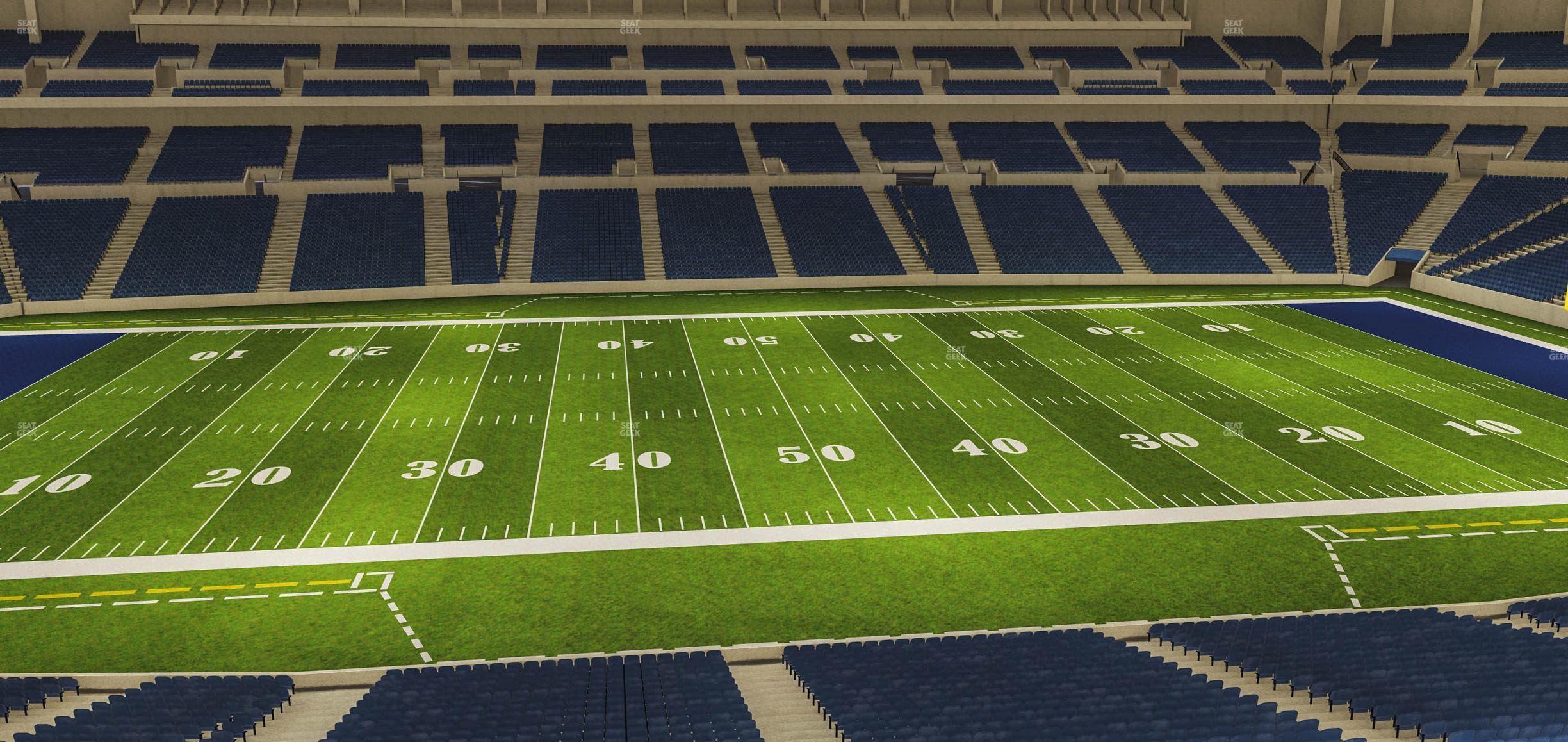 Lucas Oil Stadium - Section 314 Seat View