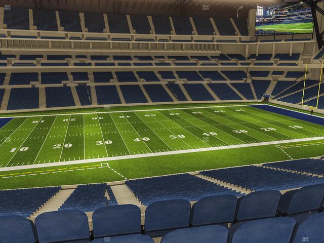 Lucas Oil Stadium - Section 315 Seat View