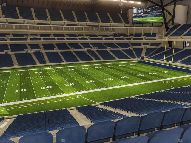 Lucas Oil Stadium - Section 316 Seat View