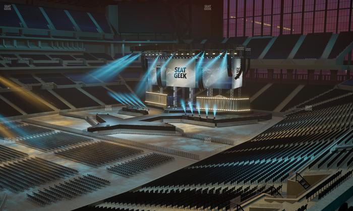 Lucas Oil Stadium - Section 317 Seat View