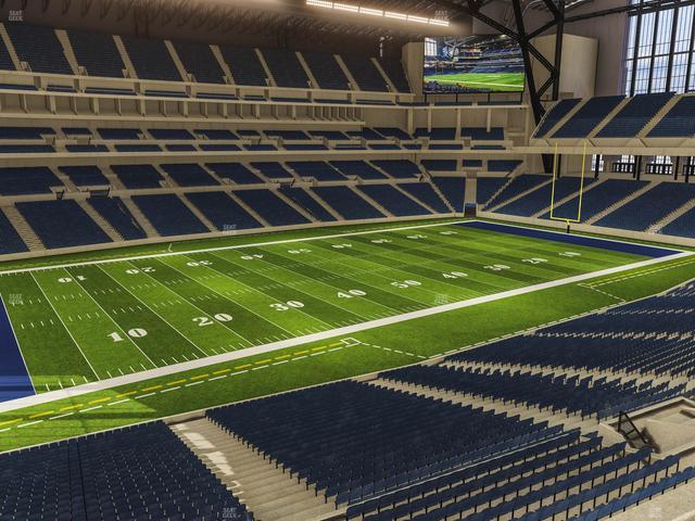 Lucas Oil Stadium - Section 317 Seat View