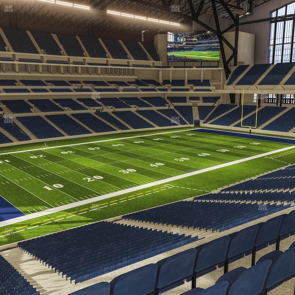 Lucas Oil Stadium - Section 318 Seat View