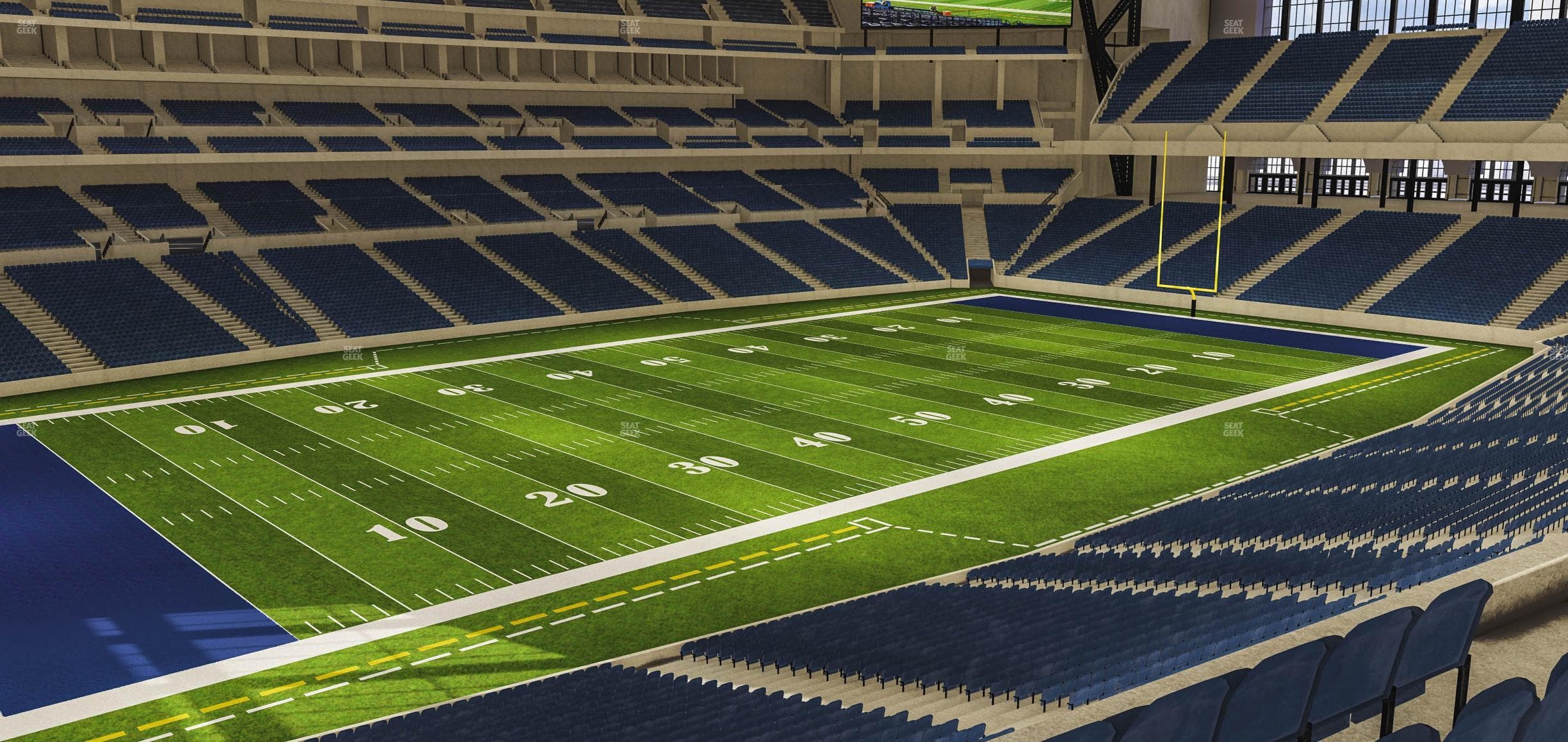 Lucas Oil Stadium - Section 318 Seat View