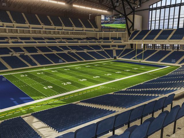 Lucas Oil Stadium - Section 318 Seat View