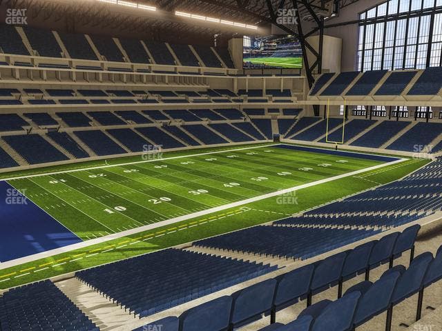 Lucas Oil Stadium - Section 318 Seat View
