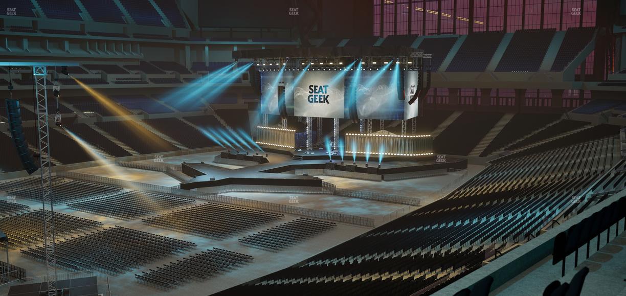 Lucas Oil Stadium - Section 318 Seat View