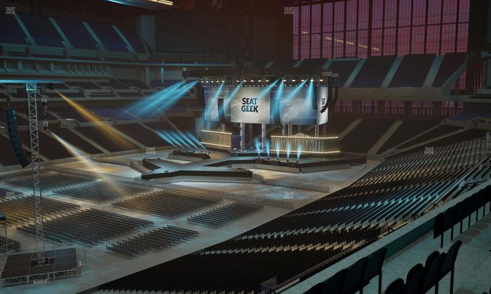 Lucas Oil Stadium - Section 318 Seat View