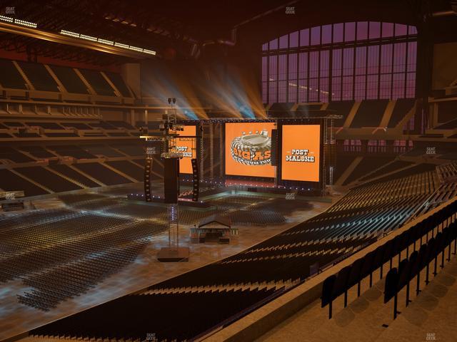 Lucas Oil Stadium - Section 319 Seat View Lucas Oil Stadium - Section 319 Seat View