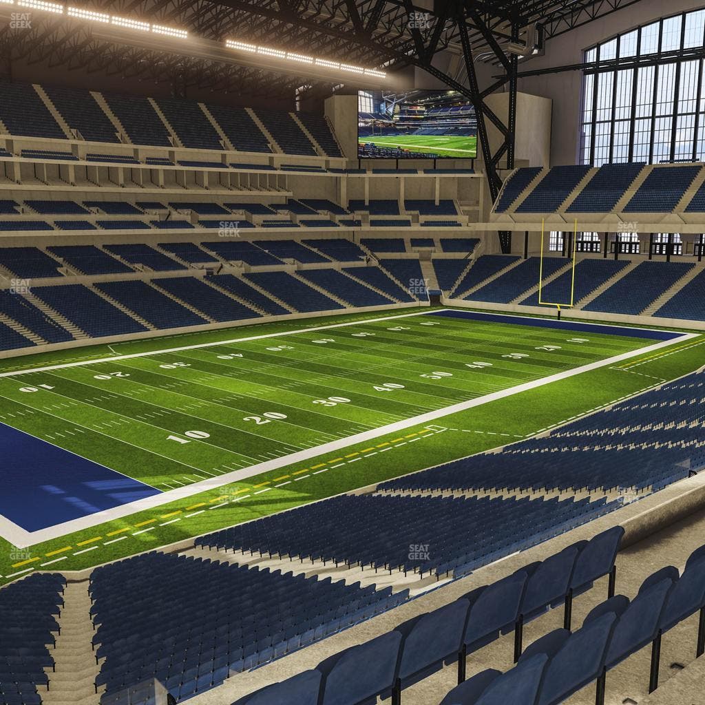 Lucas Oil Stadium - Section 319 Seat View