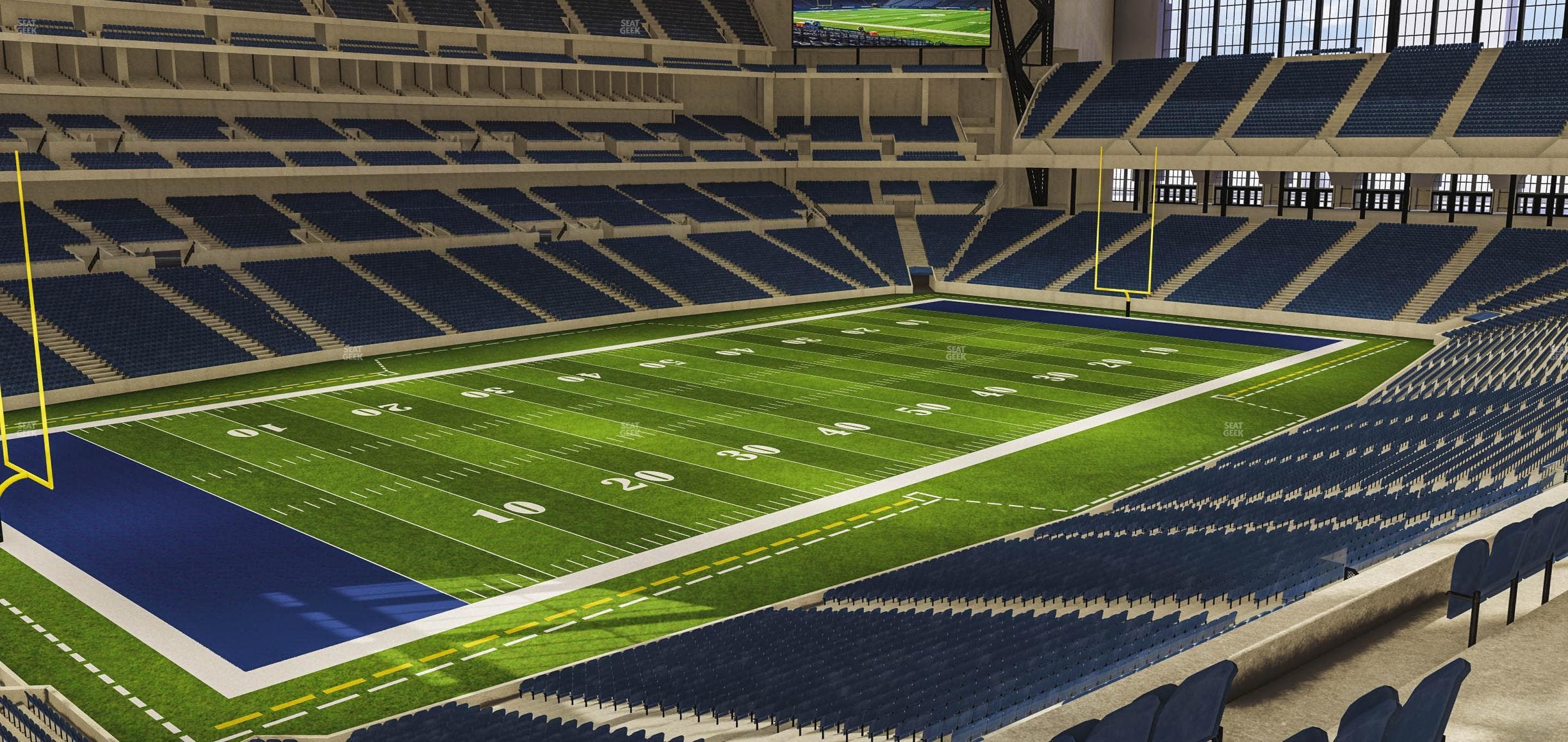 Lucas Oil Stadium - Section 319 Seat View