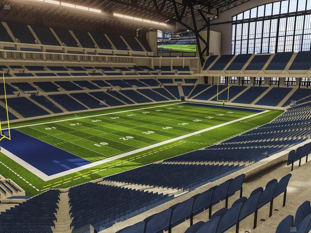 Lucas Oil Stadium - Section 319 Seat View