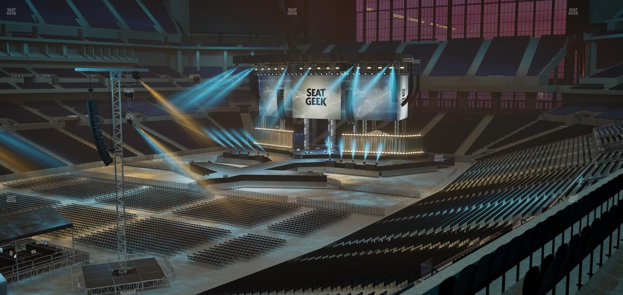 Lucas Oil Stadium - Section 319 Seat View