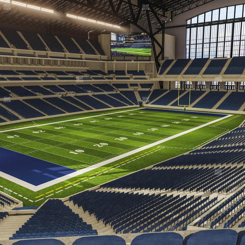 Lucas Oil Stadium - Section 320 Seat View
