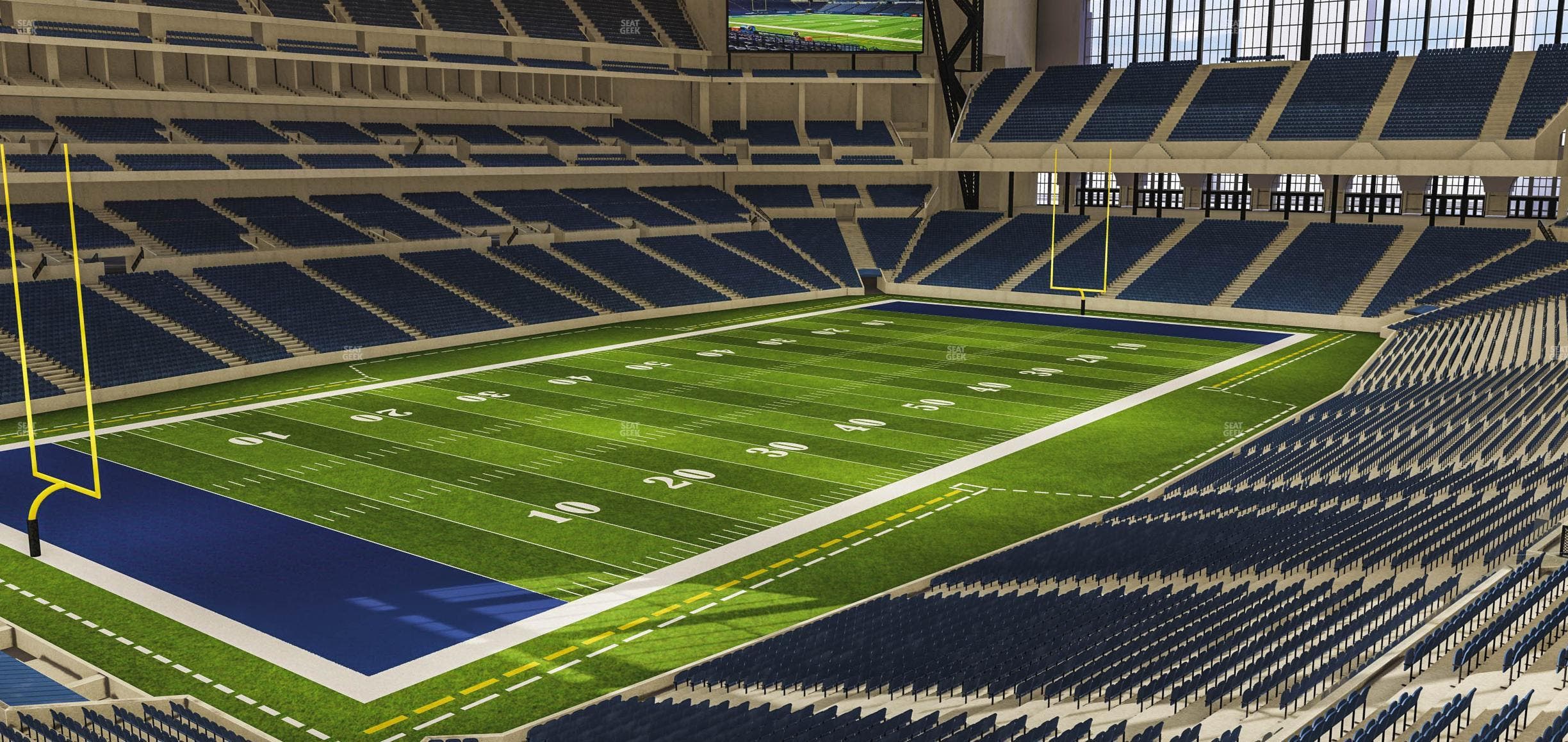 Lucas Oil Stadium - Section 320 Seat View