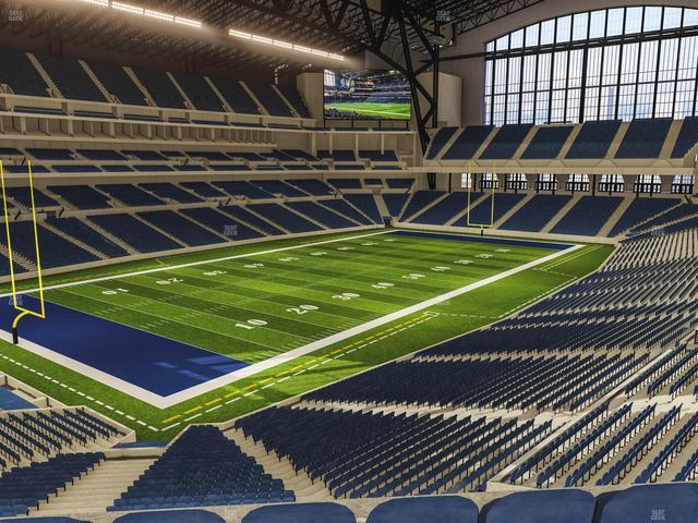 Lucas Oil Stadium - Section 320 Seat View