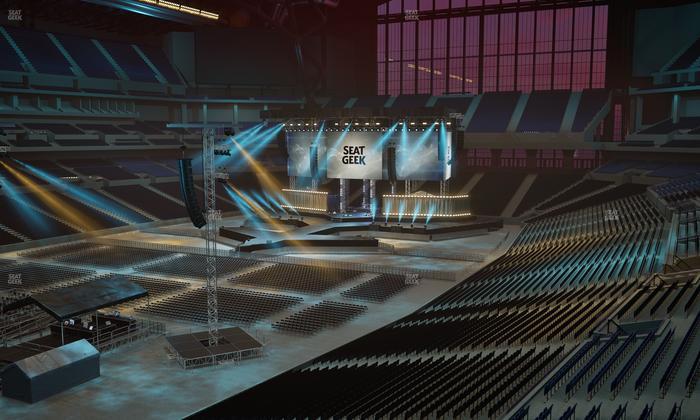 Lucas Oil Stadium - Section 320 Seat View