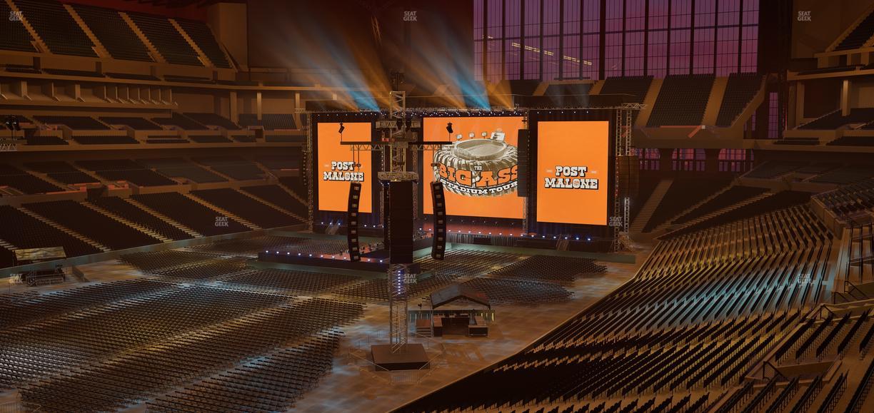 Lucas Oil Stadium - Section 320 Seat View