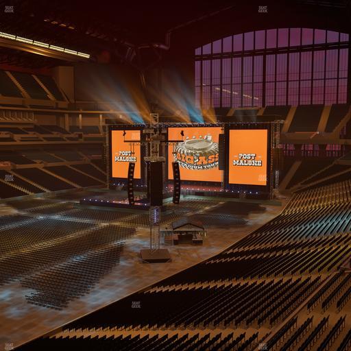 Lucas Oil Stadium - Section 320 Seat View