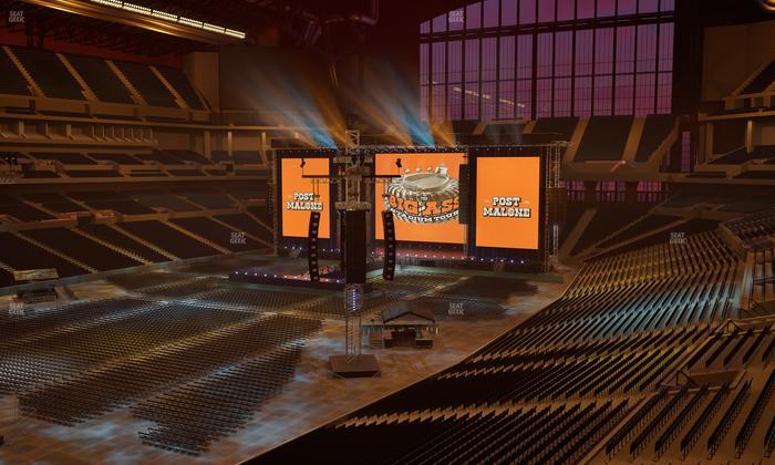 Lucas Oil Stadium - Section 320 Seat View