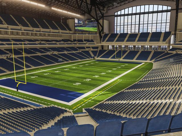 Lucas Oil Stadium - Section 322 Seat View