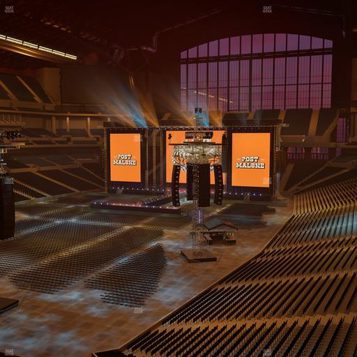 Lucas Oil Stadium - Section 322 Seat View