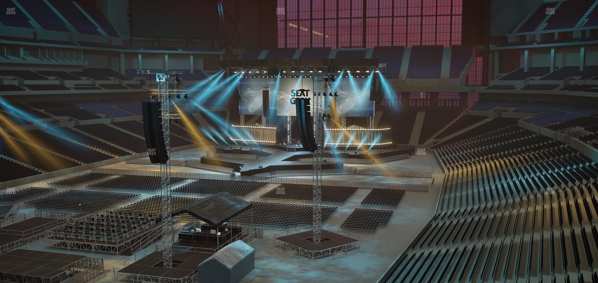 Lucas Oil Stadium - Section 323 Seat View