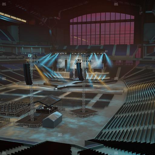 Lucas Oil Stadium - Section 323 Seat View