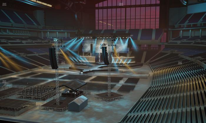 Lucas Oil Stadium - Section 323 Seat View