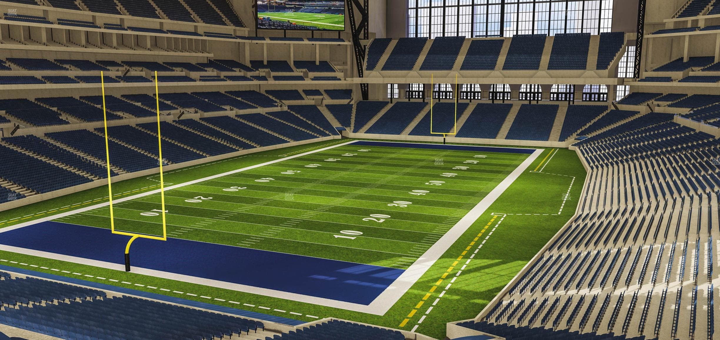 Lucas Oil Stadium - Section 323 Seat View