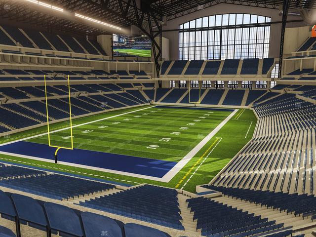 Lucas Oil Stadium - Section 323 Seat View