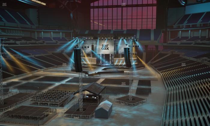 Lucas Oil Stadium - Section 324 Seat View