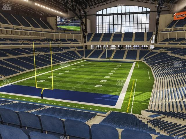 Lucas Oil Stadium - Section 324 Seat View