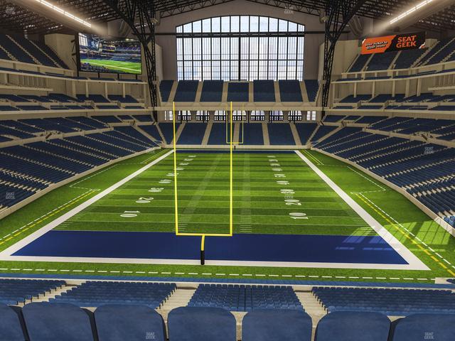 Lucas Oil Stadium - Section 326 Seat View