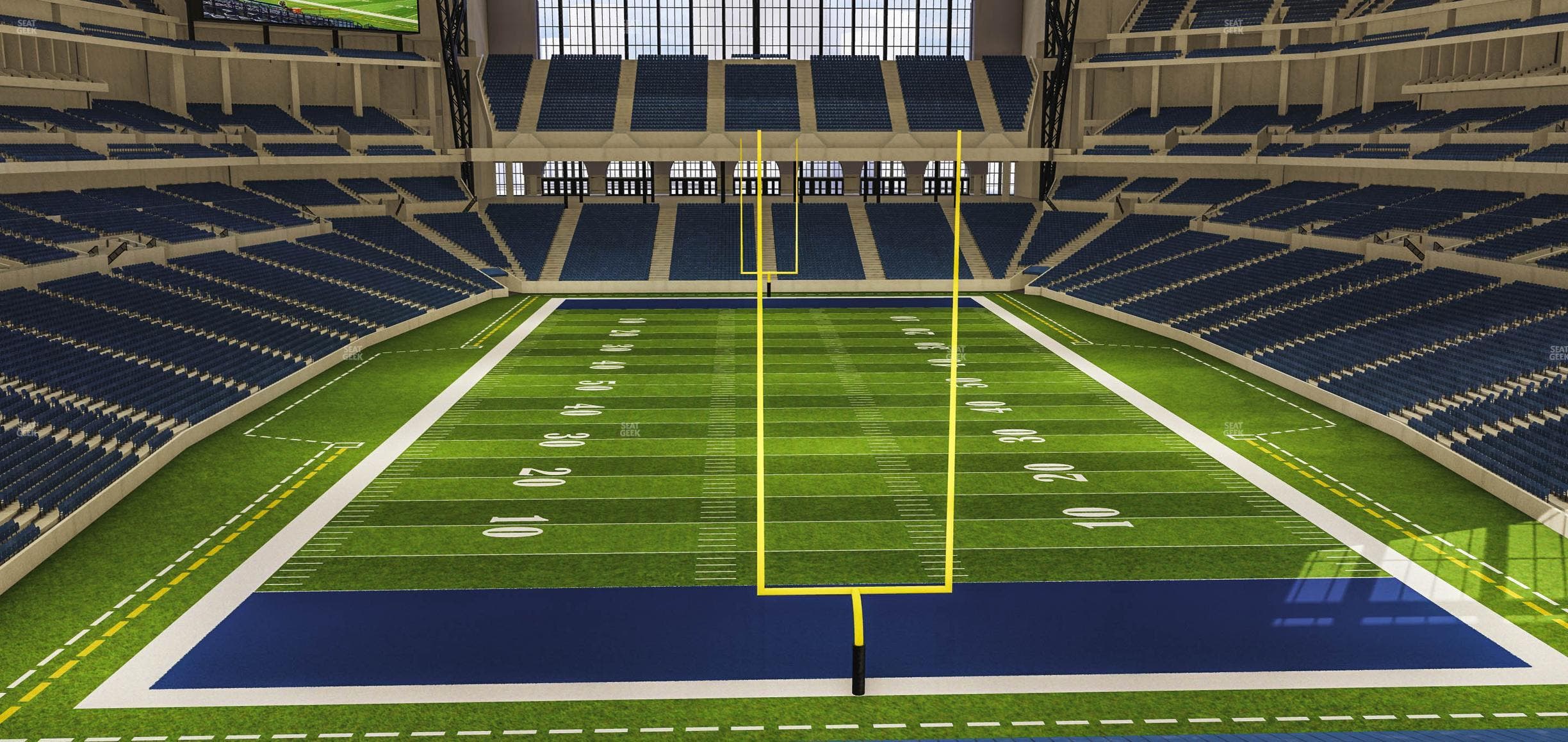 Lucas Oil Stadium - Section 327 Seat View