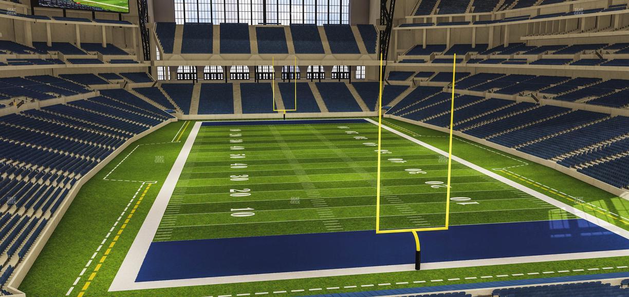 Lucas Oil Stadium - Section 328 Seat View