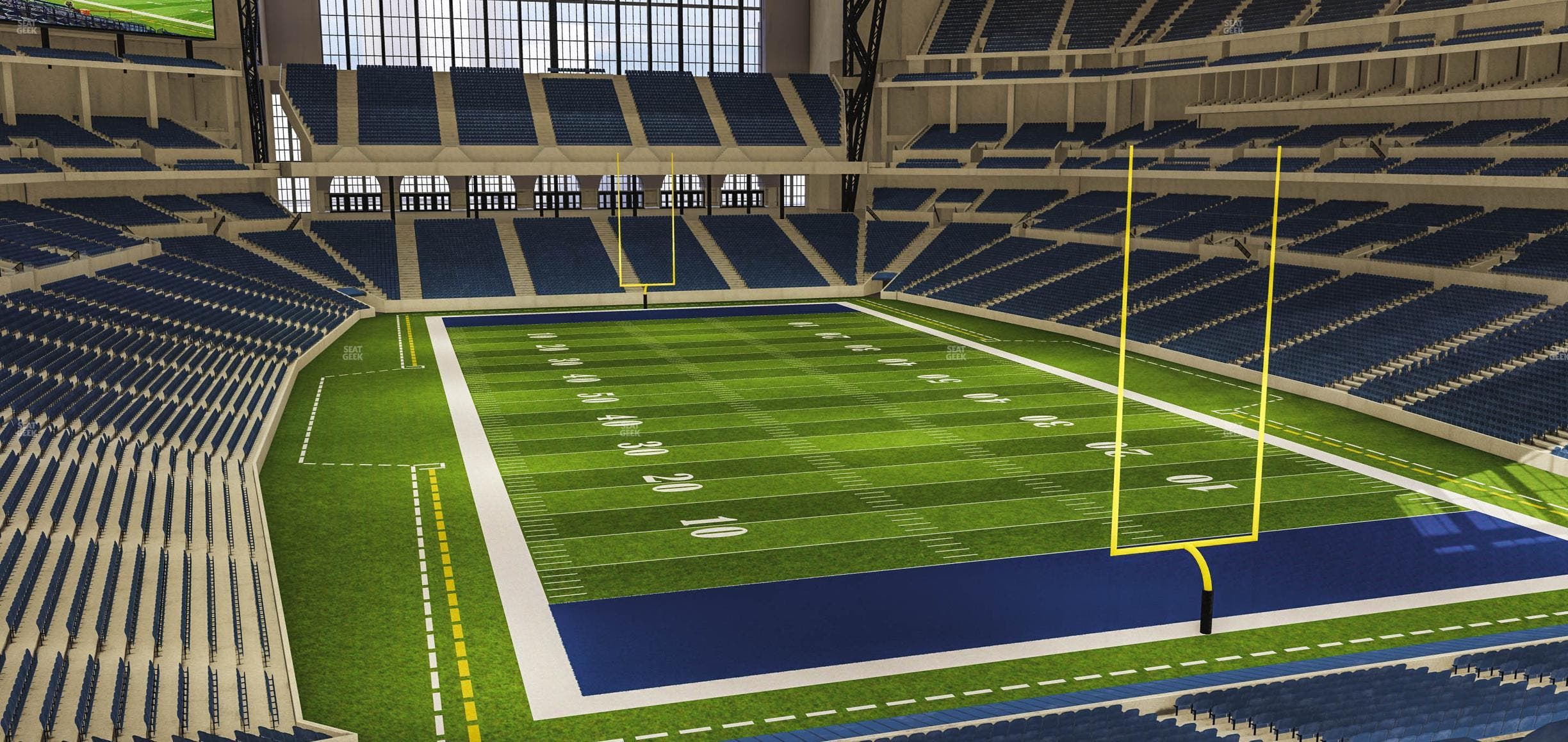 Lucas Oil Stadium - Section 329 Seat View