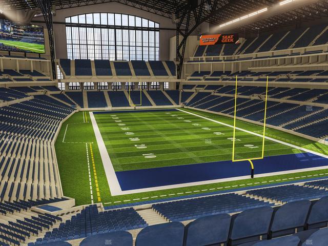 Lucas Oil Stadium - Section 329 Seat View