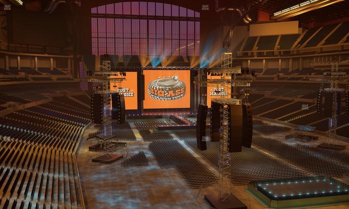 Lucas Oil Stadium - Section 329 Seat View