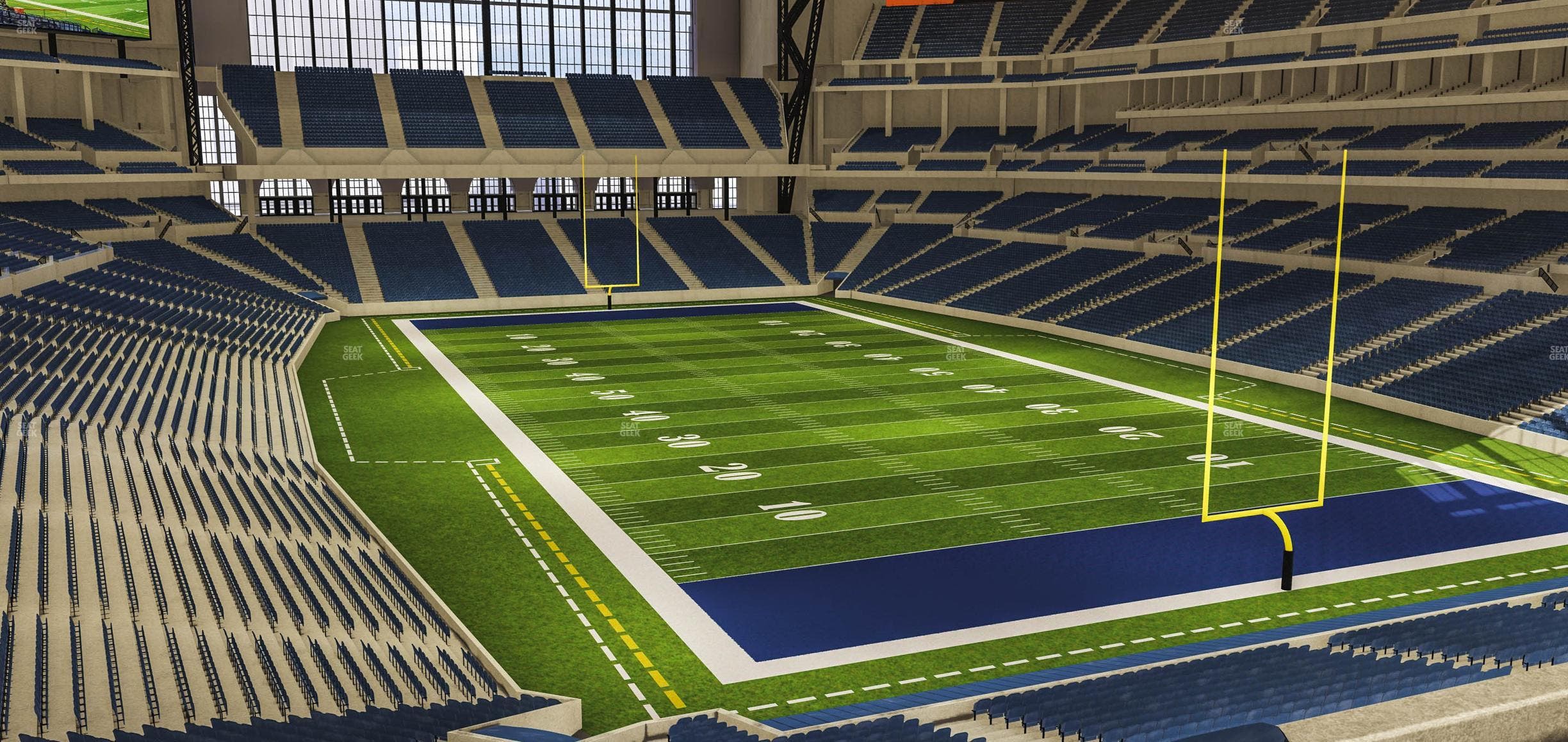 Lucas Oil Stadium - Section 330 Seat View