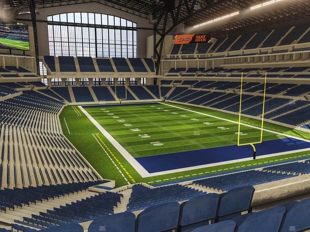 Lucas Oil Stadium - Section 330 Seat View
