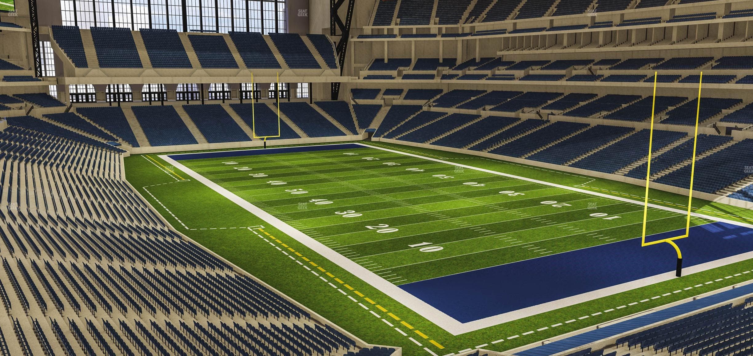 Lucas Oil Stadium - Section 331 Seat View