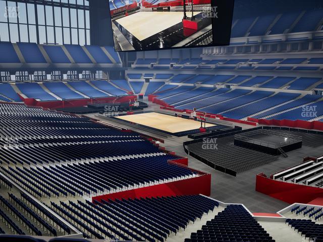 Lucas Oil Stadium - Section 333 Seat View