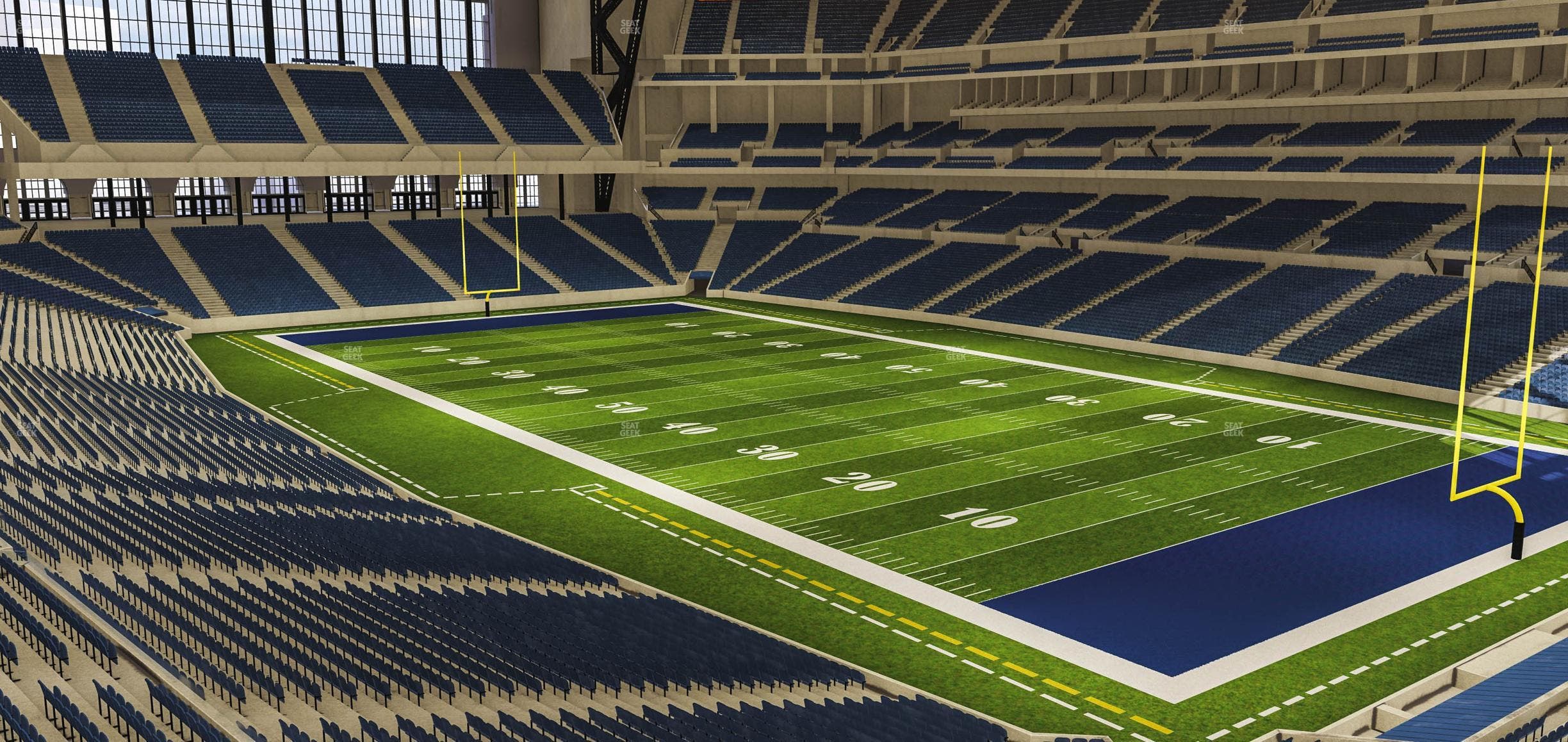 Lucas Oil Stadium - Section 333 Seat View