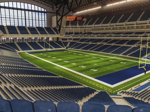 Lucas Oil Stadium - Section 333 Seat View