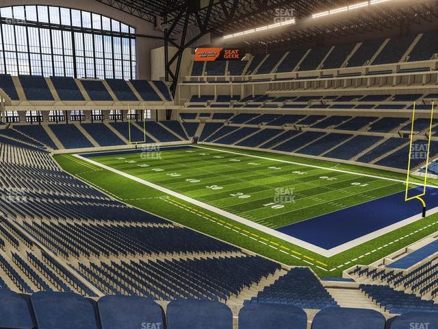 Lucas Oil Stadium - Section 333 Seat View