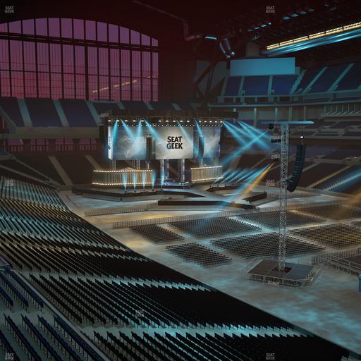 Lucas Oil Stadium - Section 333 Seat View