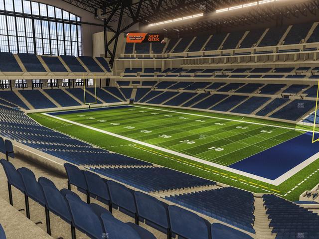 Lucas Oil Stadium - Section 334 Seat View