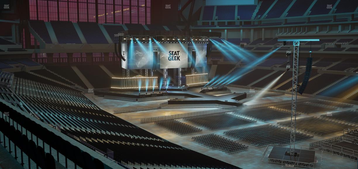 Lucas Oil Stadium - Section 334 Seat View