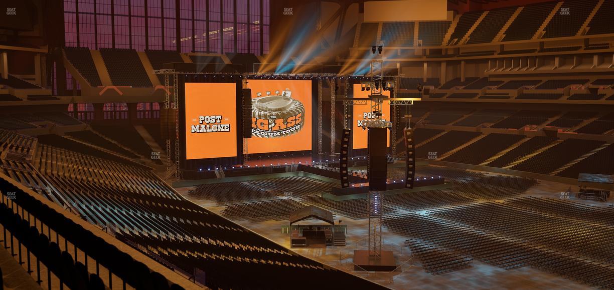 Lucas Oil Stadium - Section 334 Seat View